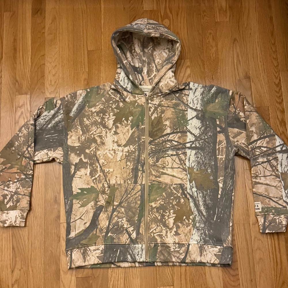 Camouflage Hooded Jacket